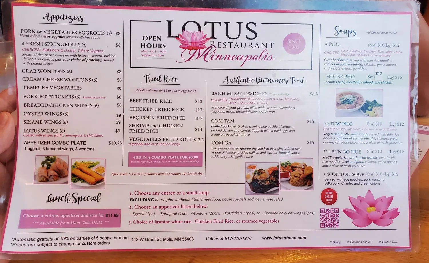 Menu 3