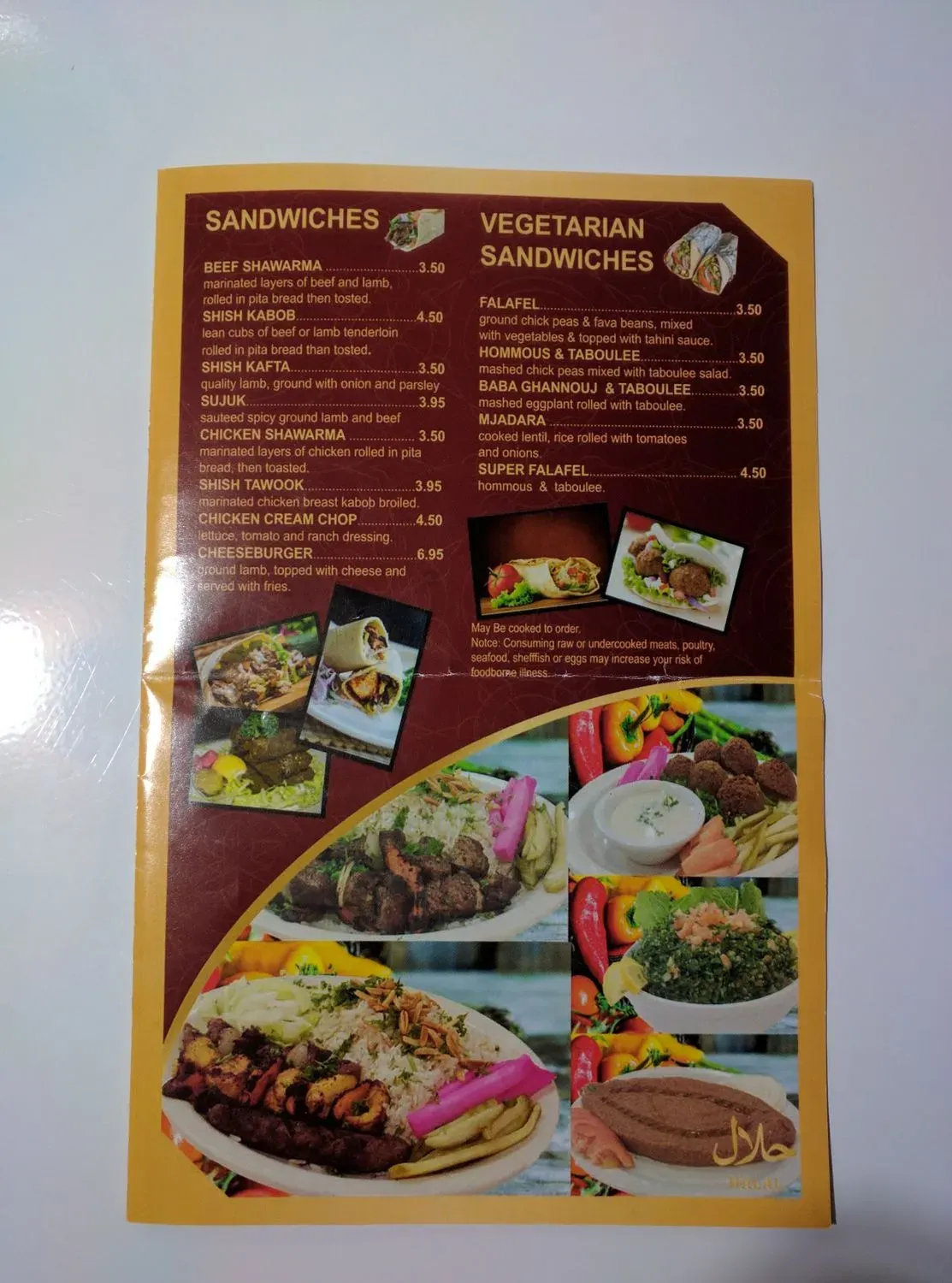 Menu 6