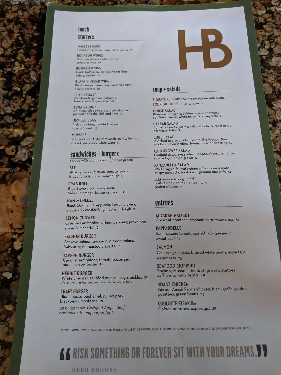 Menu 6