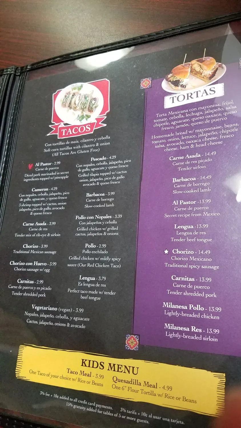 Menu 3