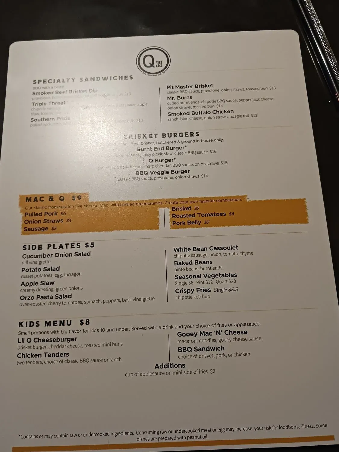 Menu 6