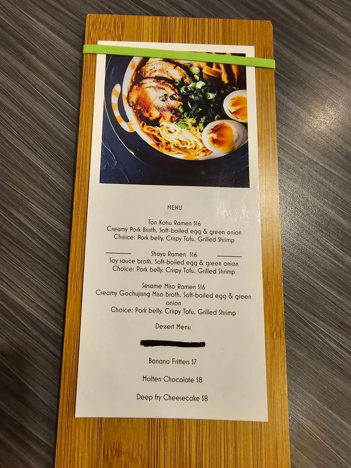 Menu 4