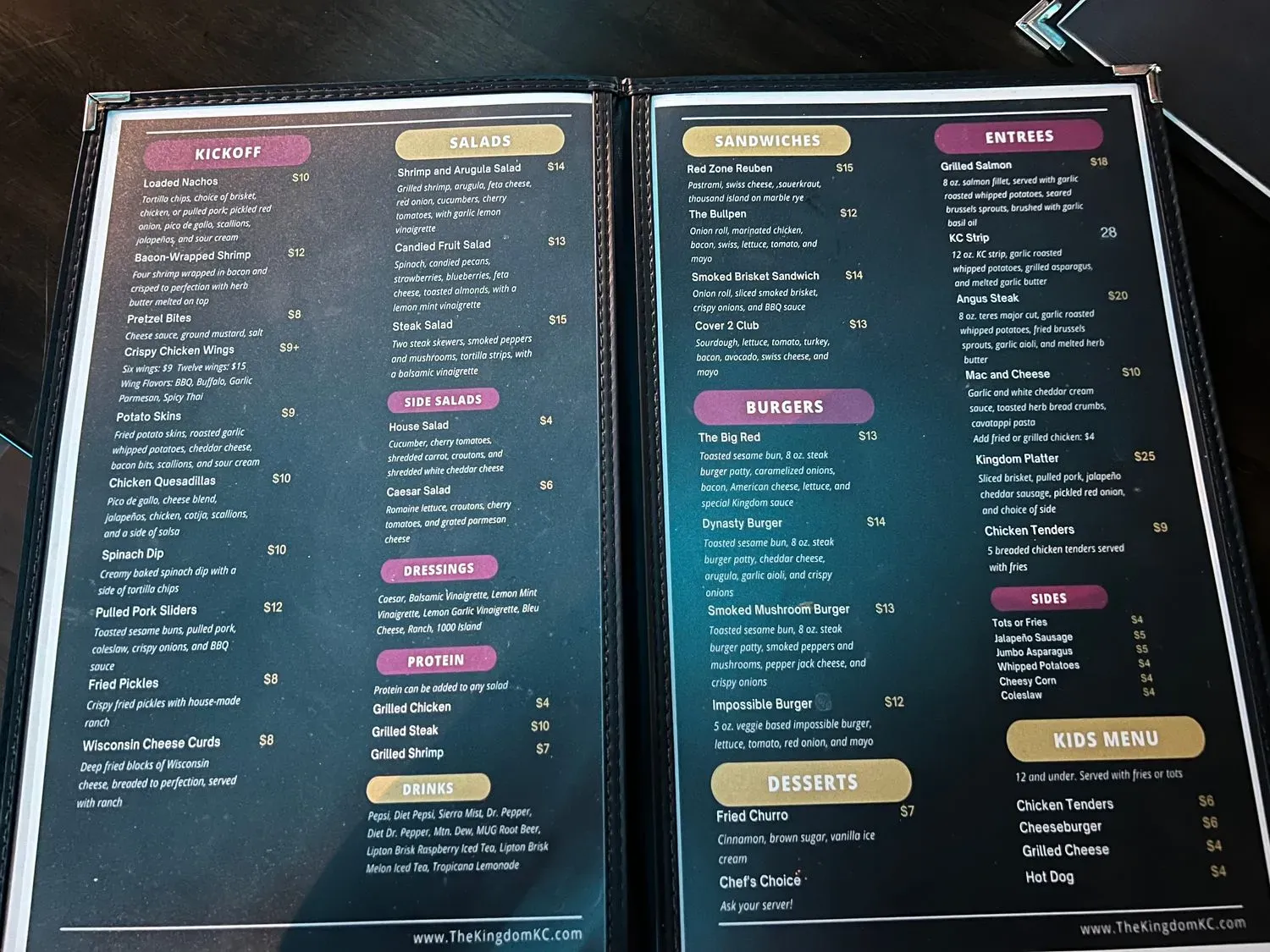 Menu 3