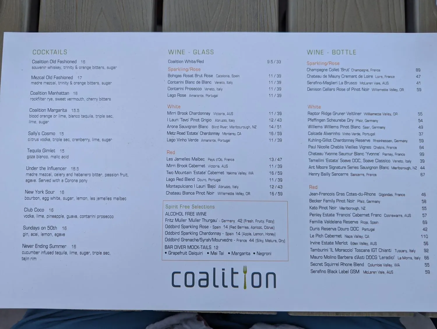 Menu 4