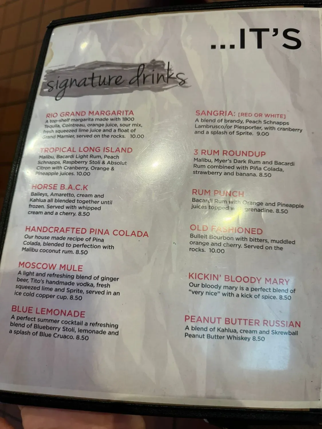 Menu 3