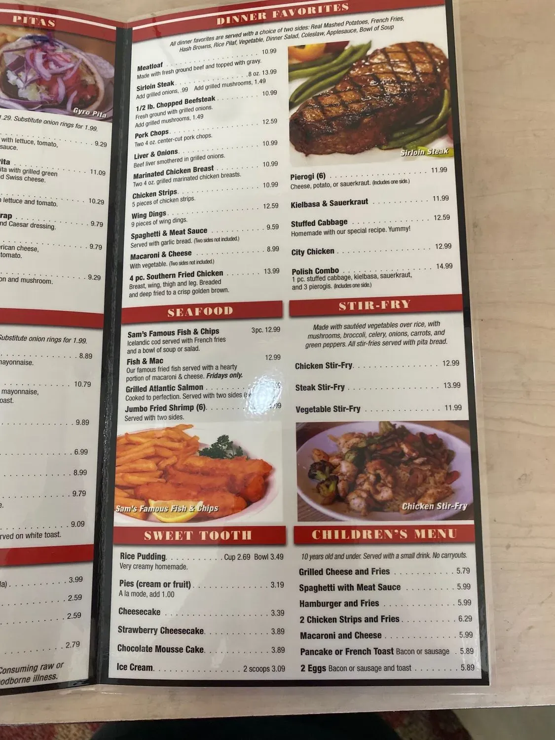 Menu 3