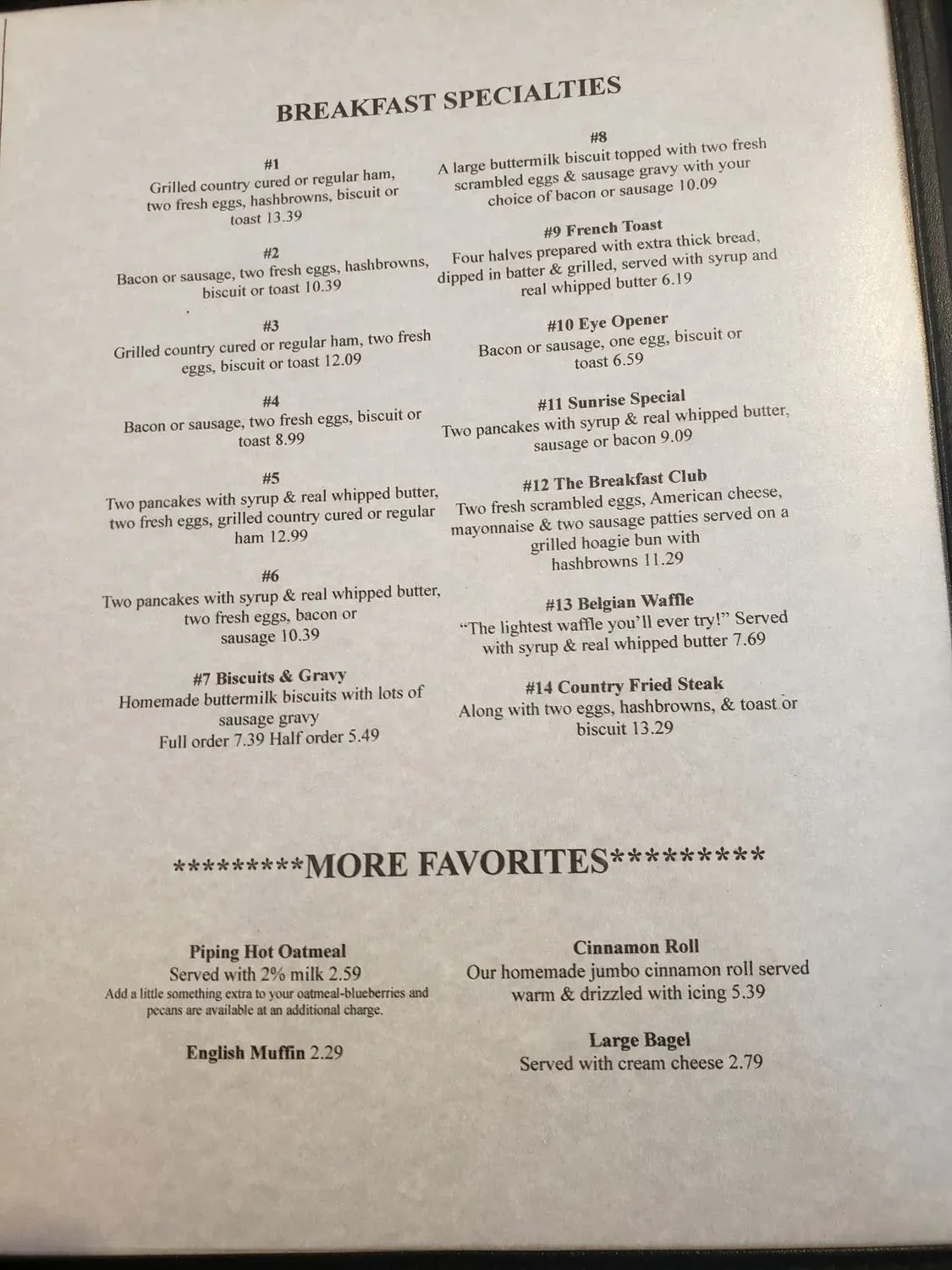 Menu 4