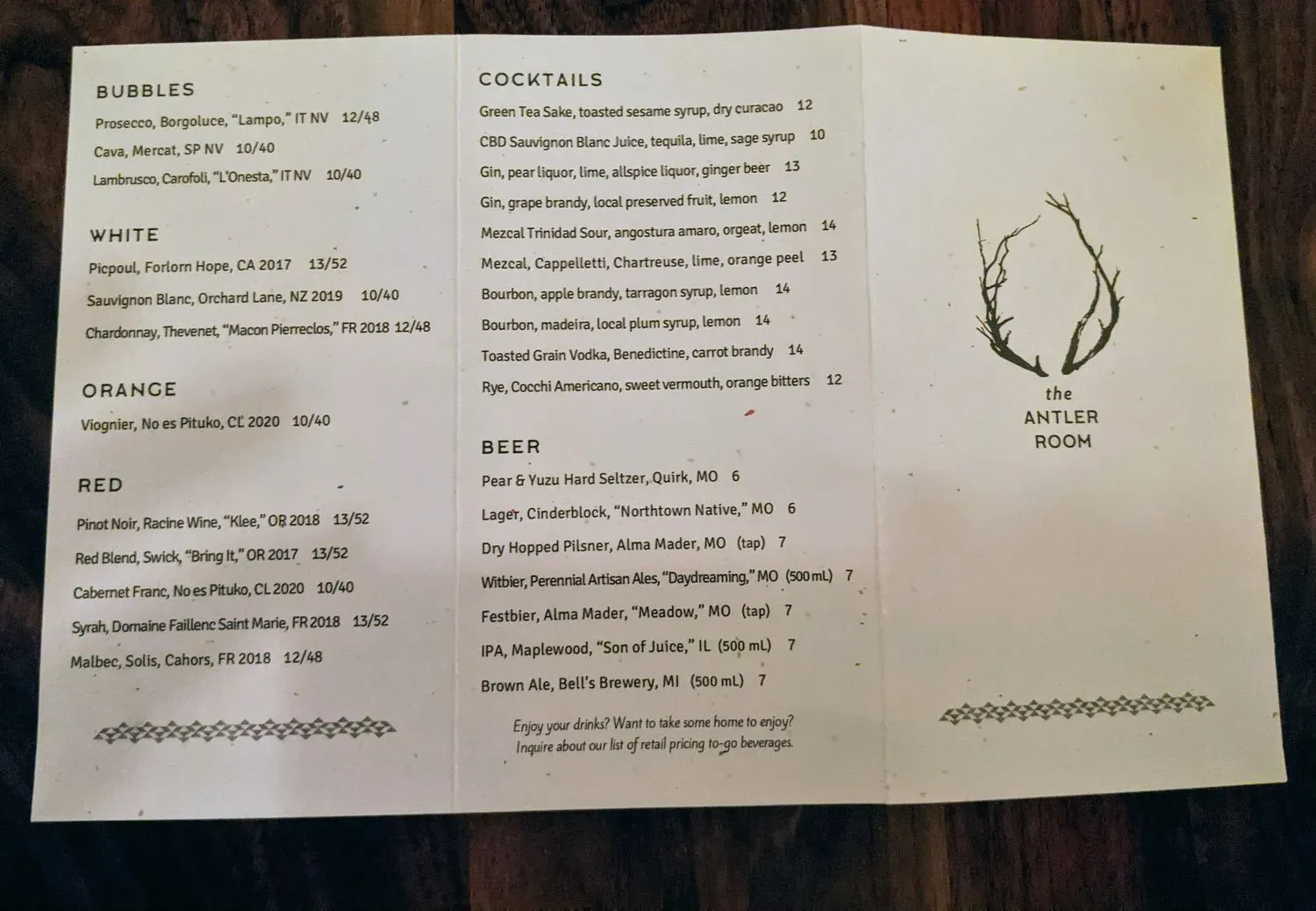 Menu 6