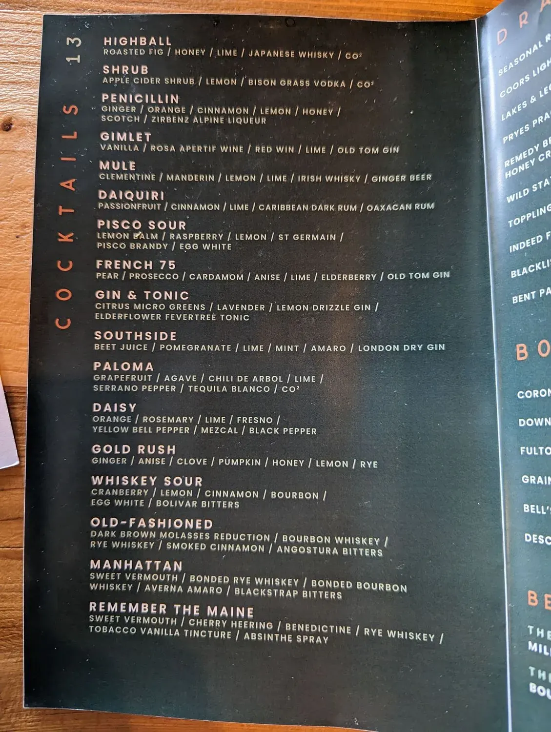 Menu 6