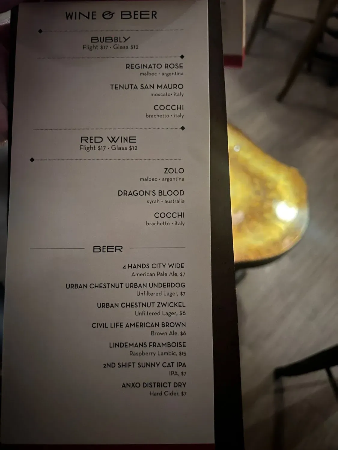 Menu 6