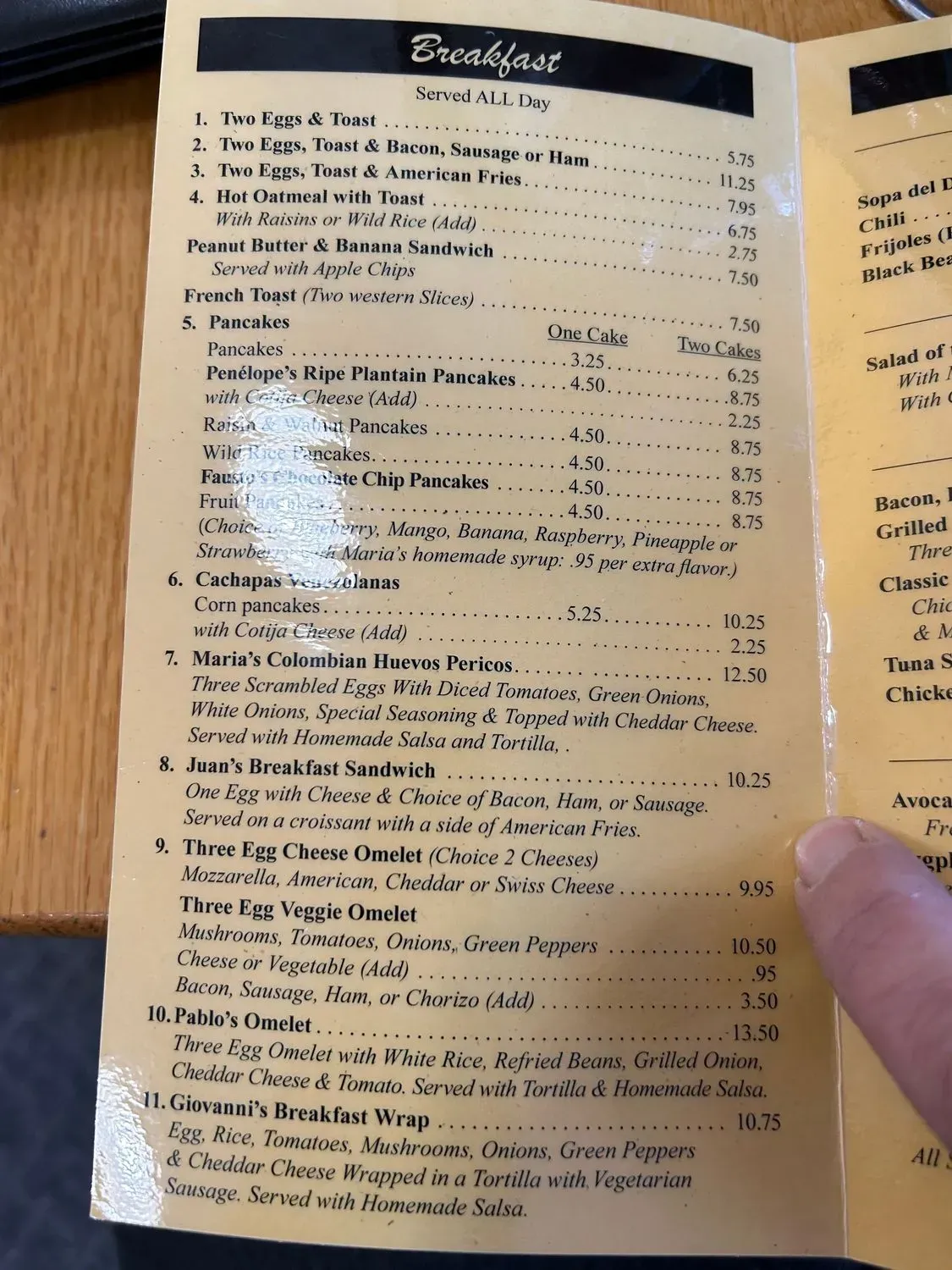 Menu 6