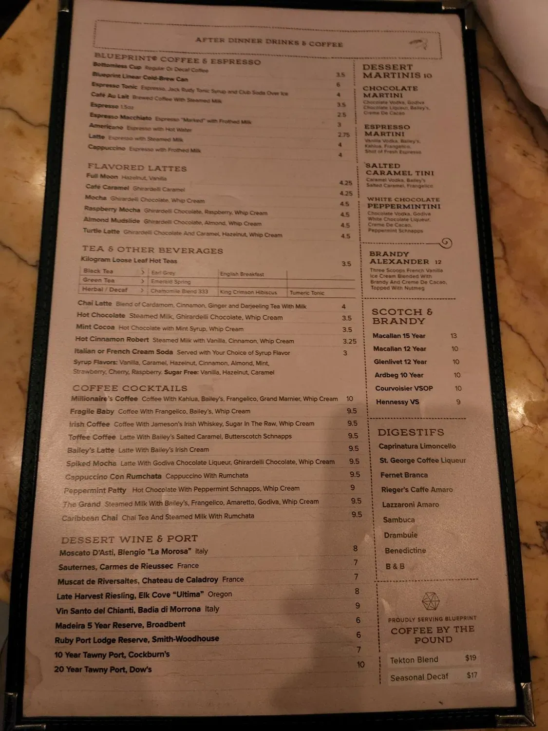 Menu 6