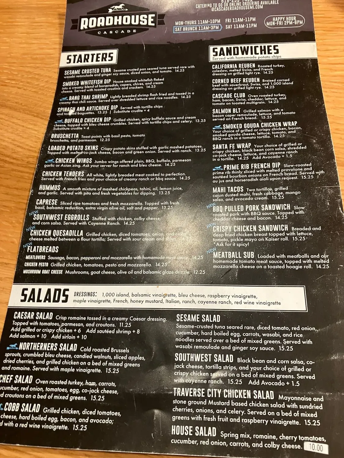 Menu 6