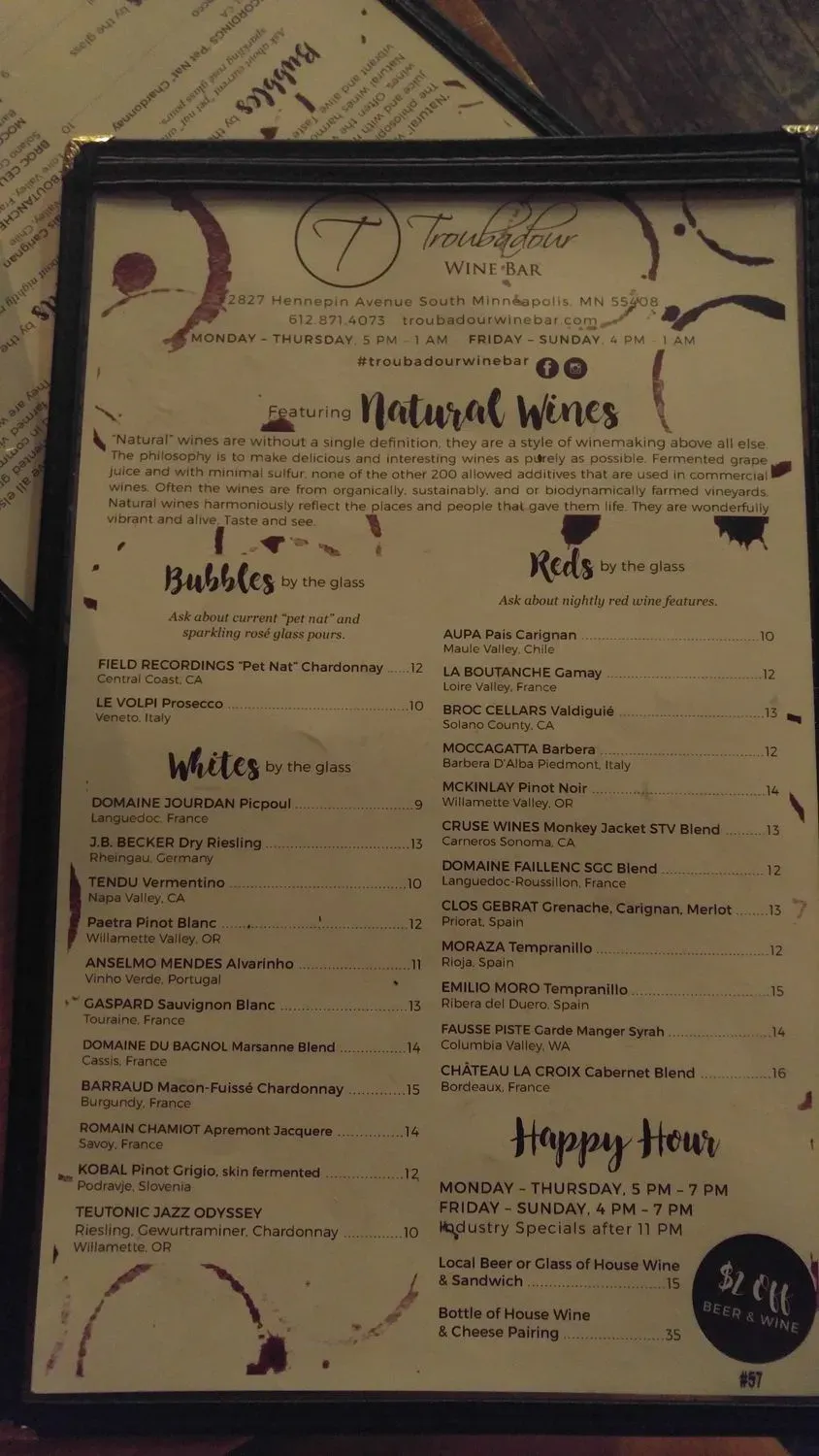 Menu 6