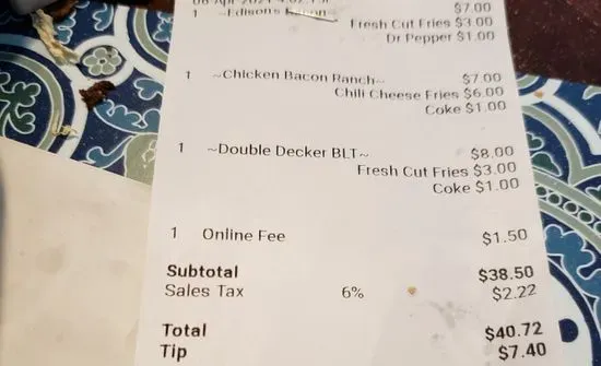 Menu 6