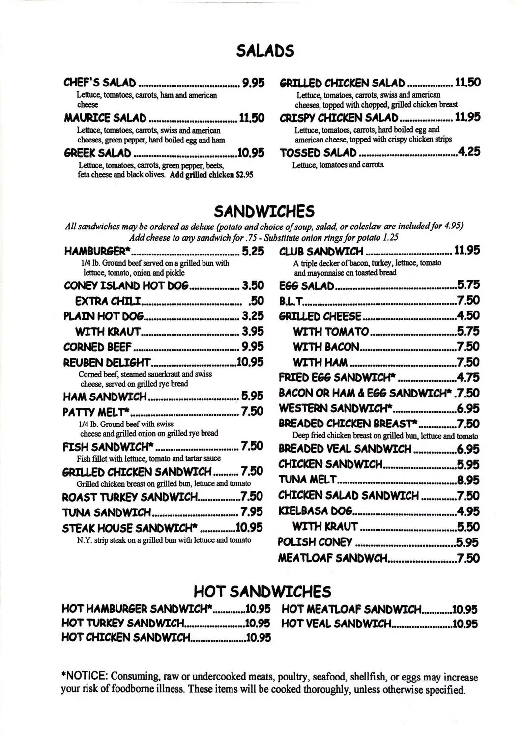 Menu 3