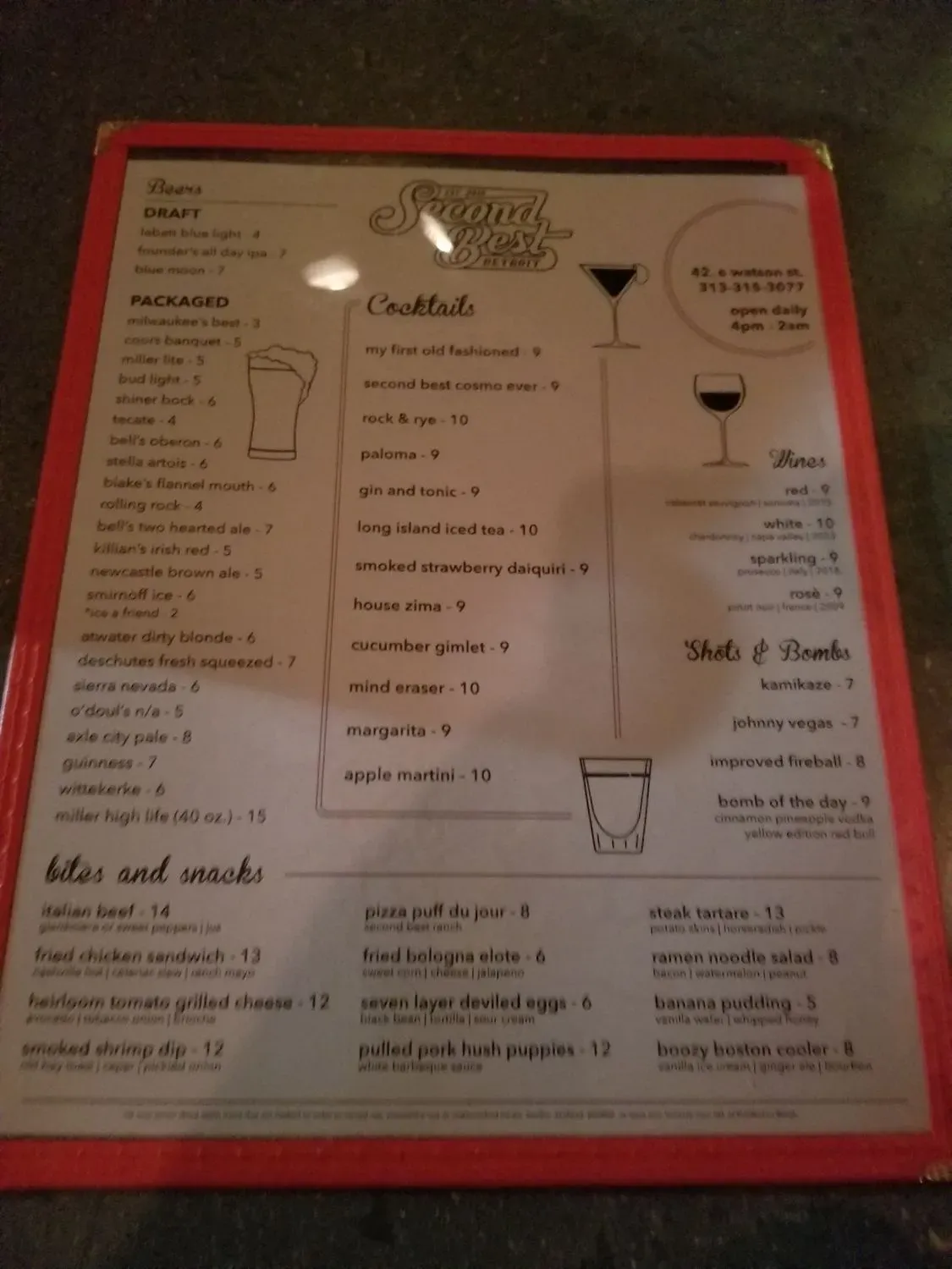 Menu 6