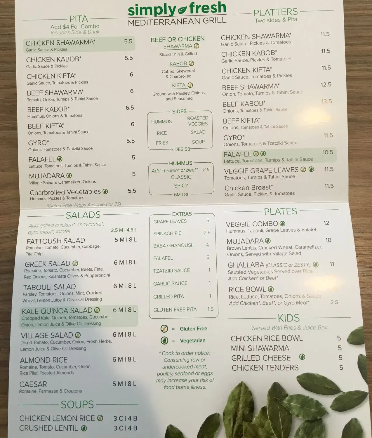 Menu 3