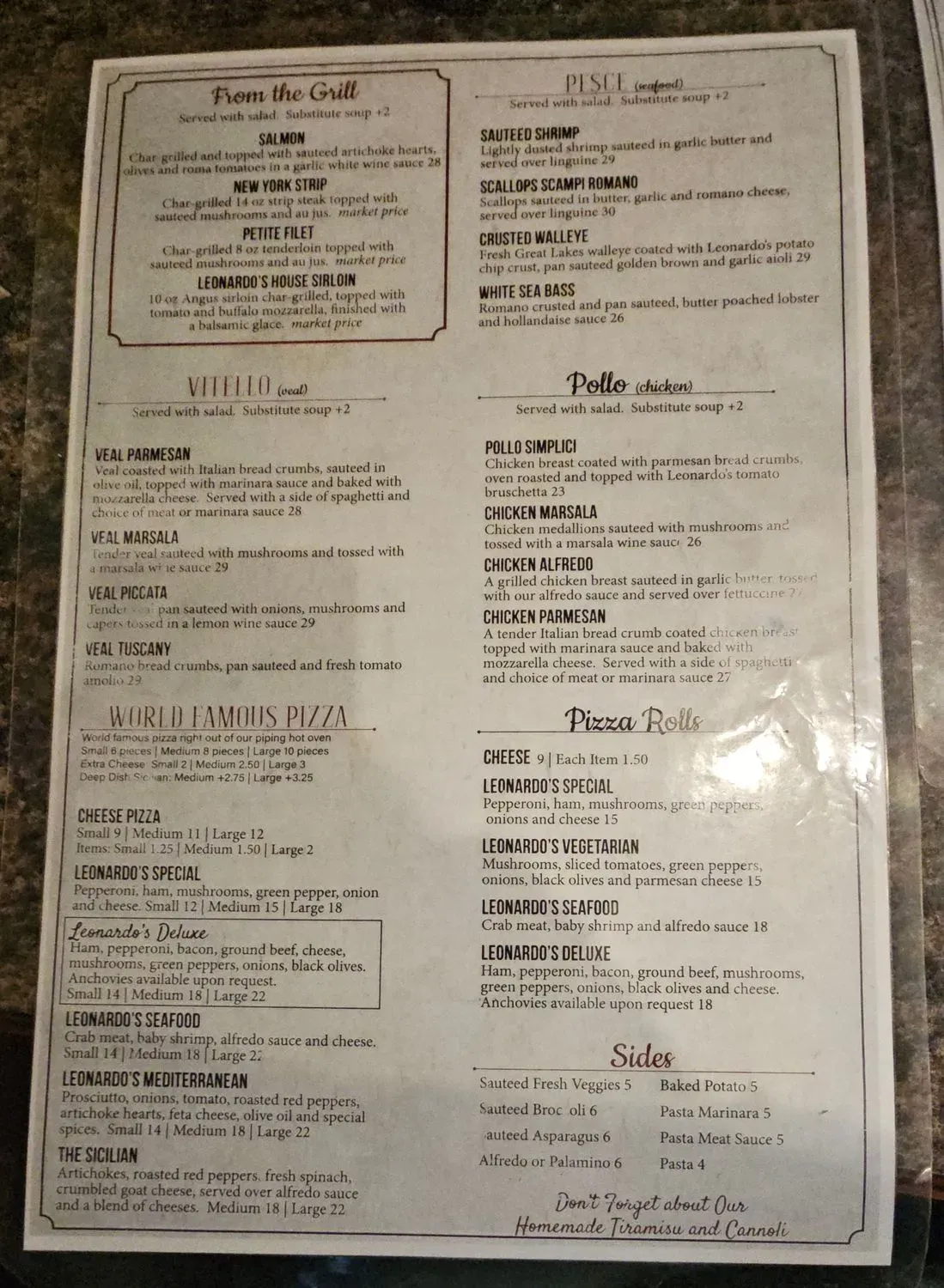 Menu 4