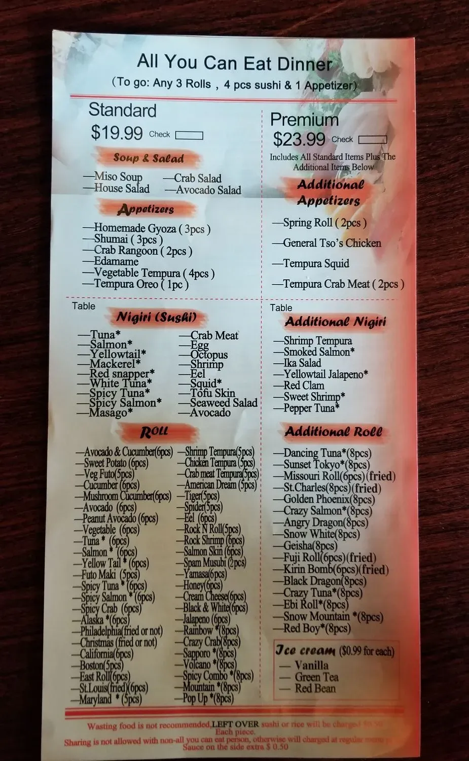 Menu 3