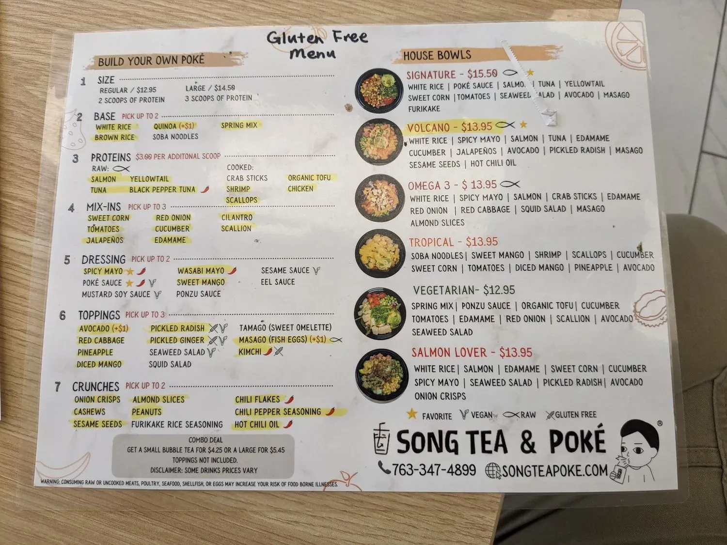 Menu 6