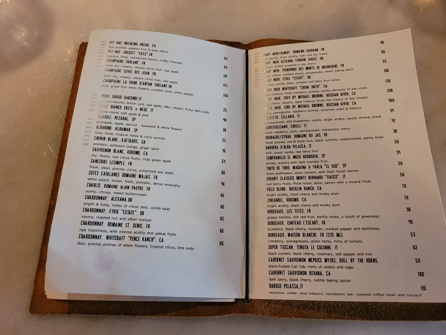 Menu 6