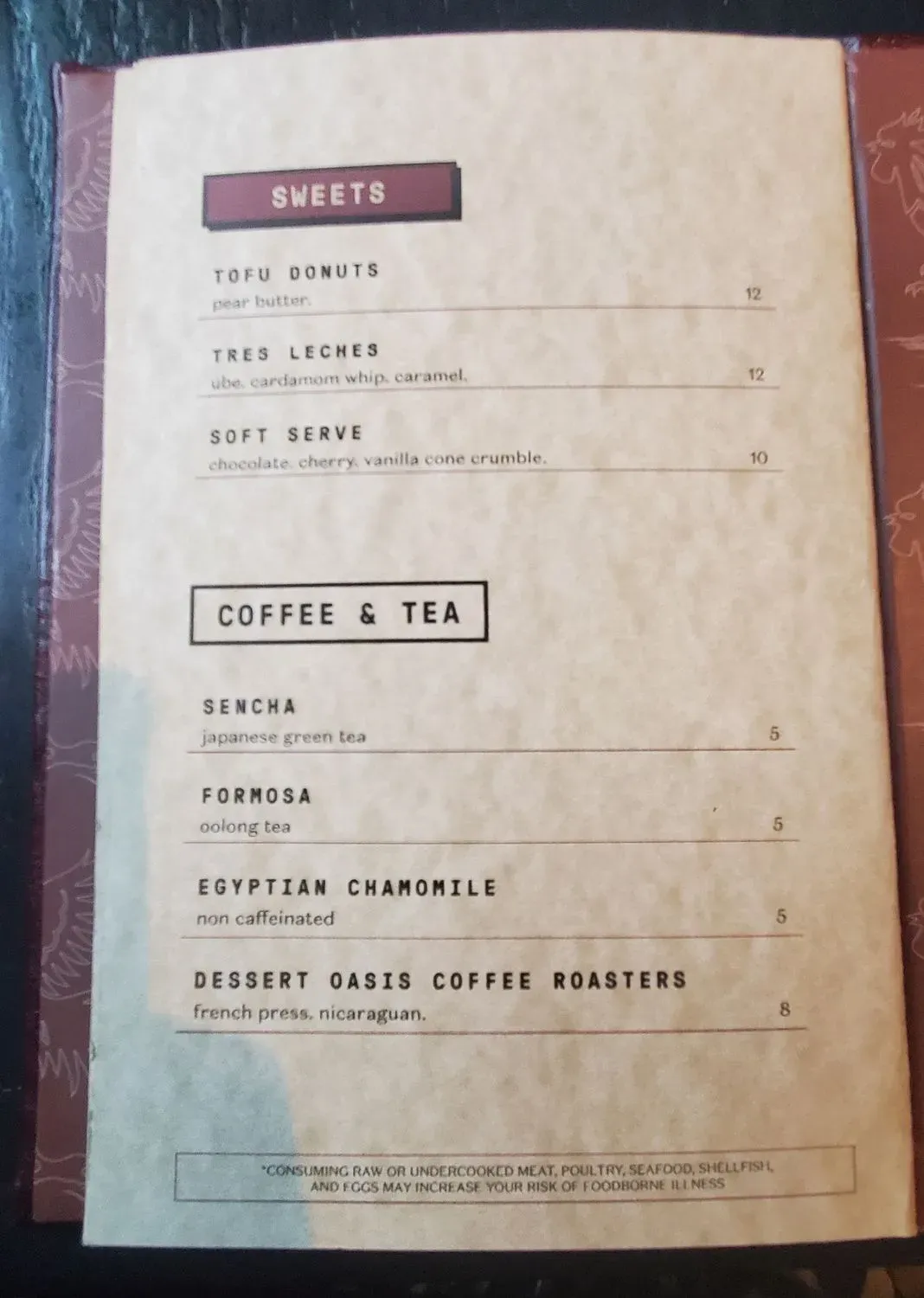 Menu 6