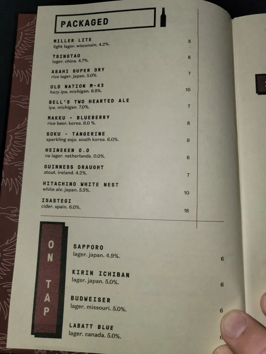 Menu 4