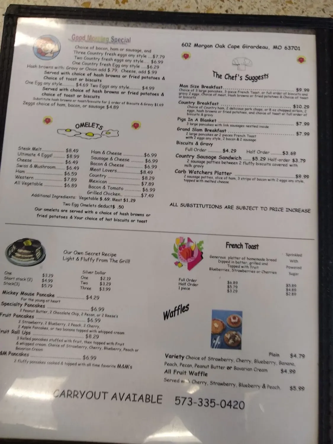 Menu 6