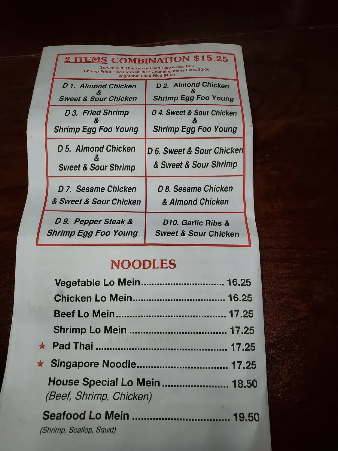 Menu 4