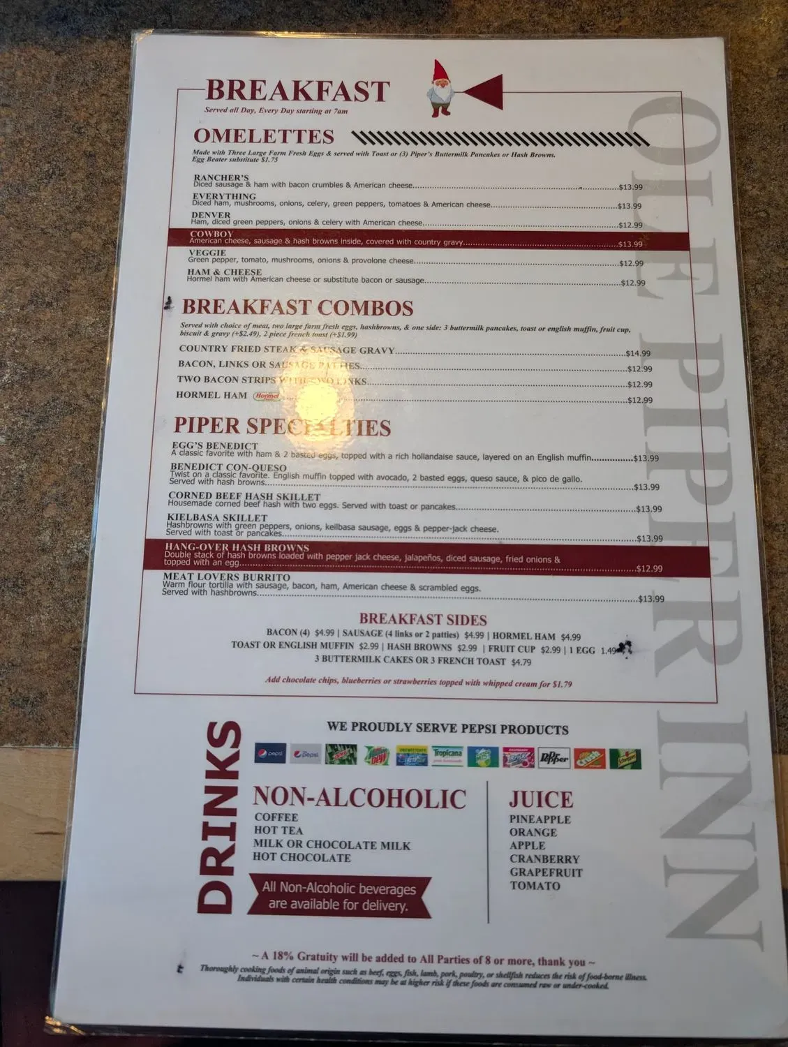 Menu 4