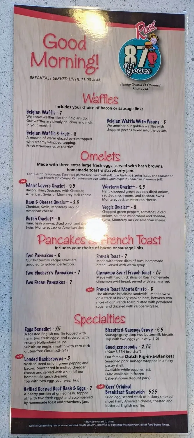 Menu 6