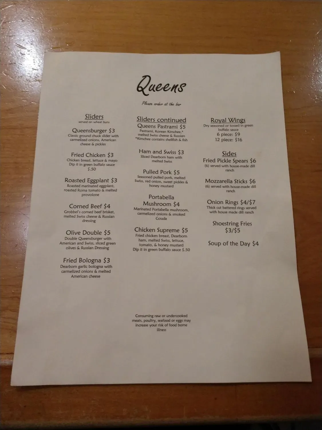 Menu 3