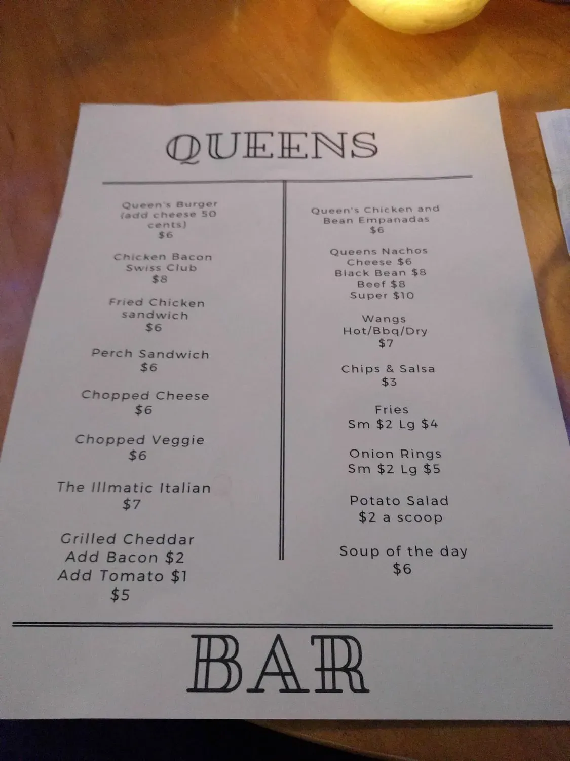 Menu 4