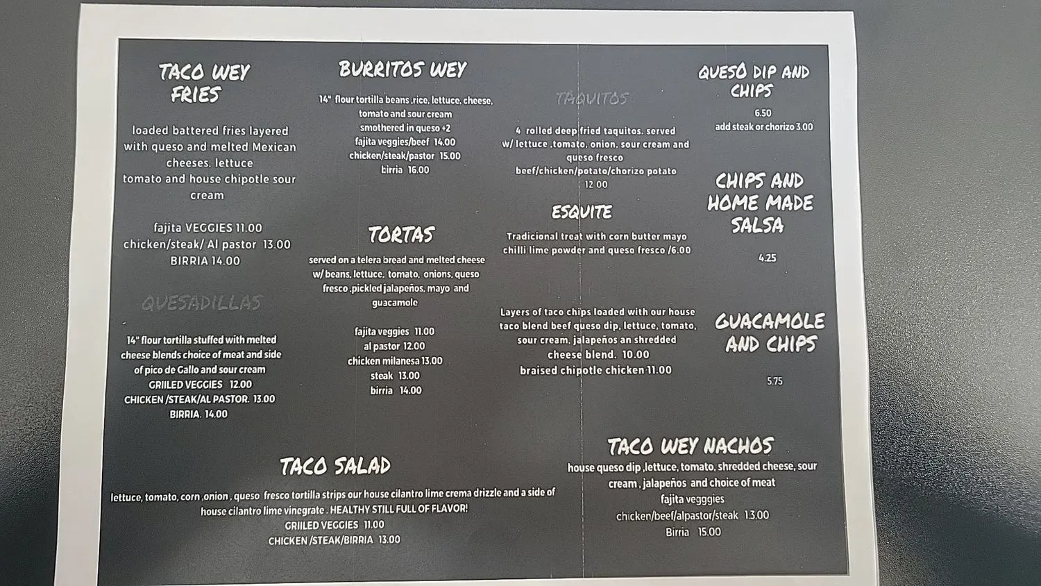 Menu 6