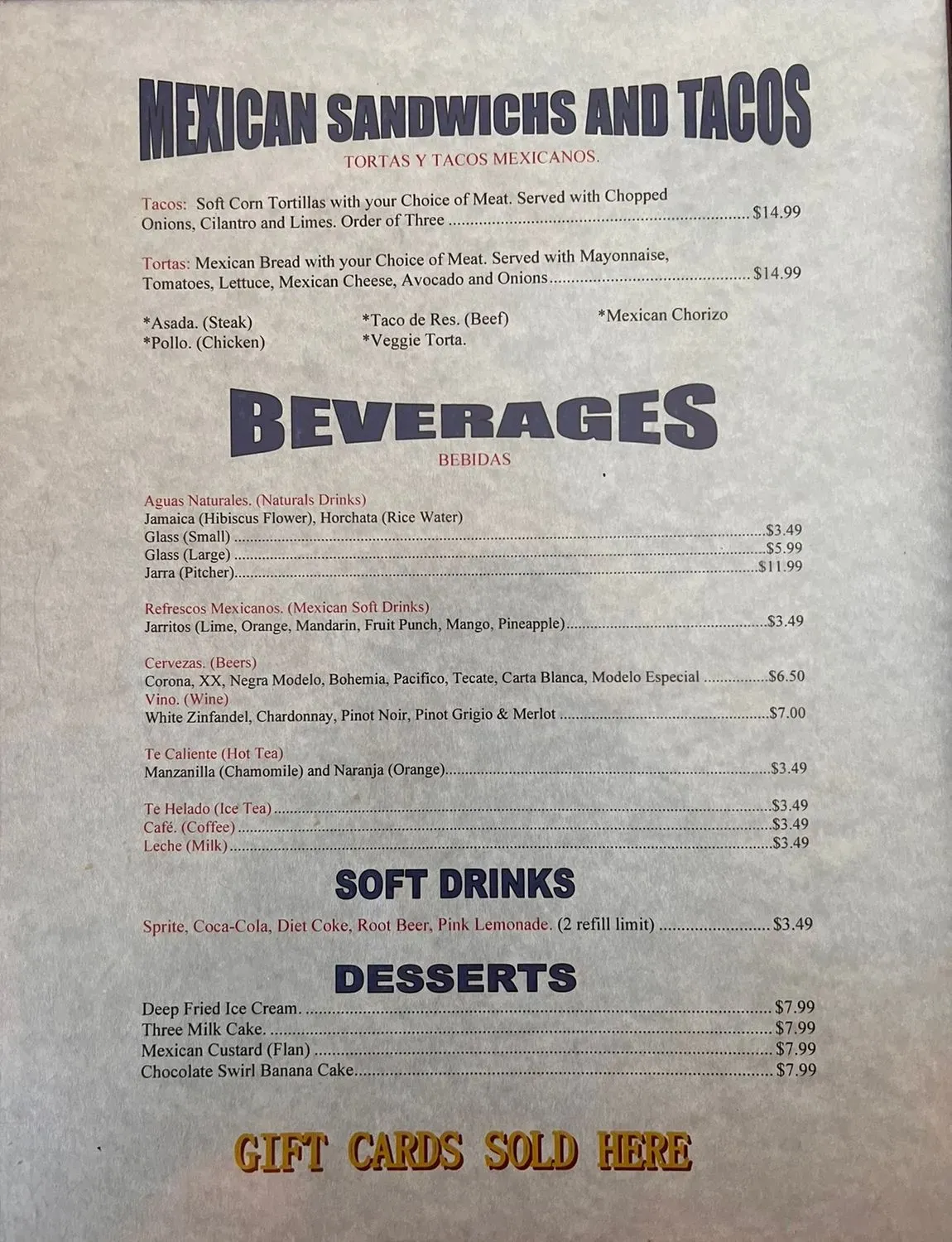 Menu 3