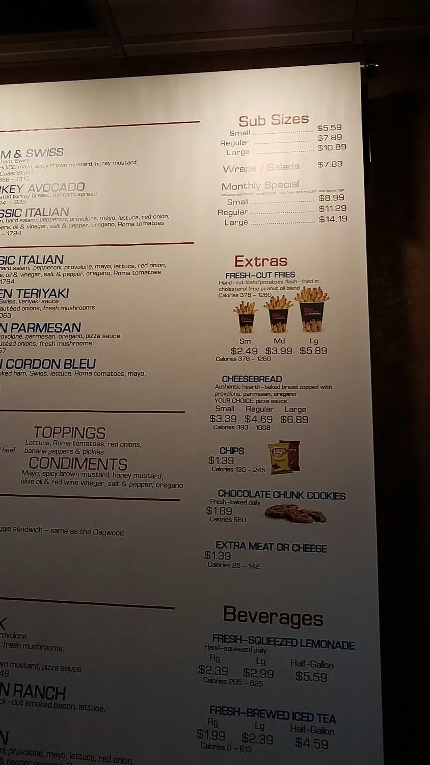 Menu 3