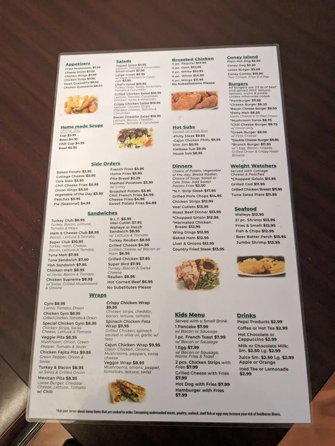 Menu 6