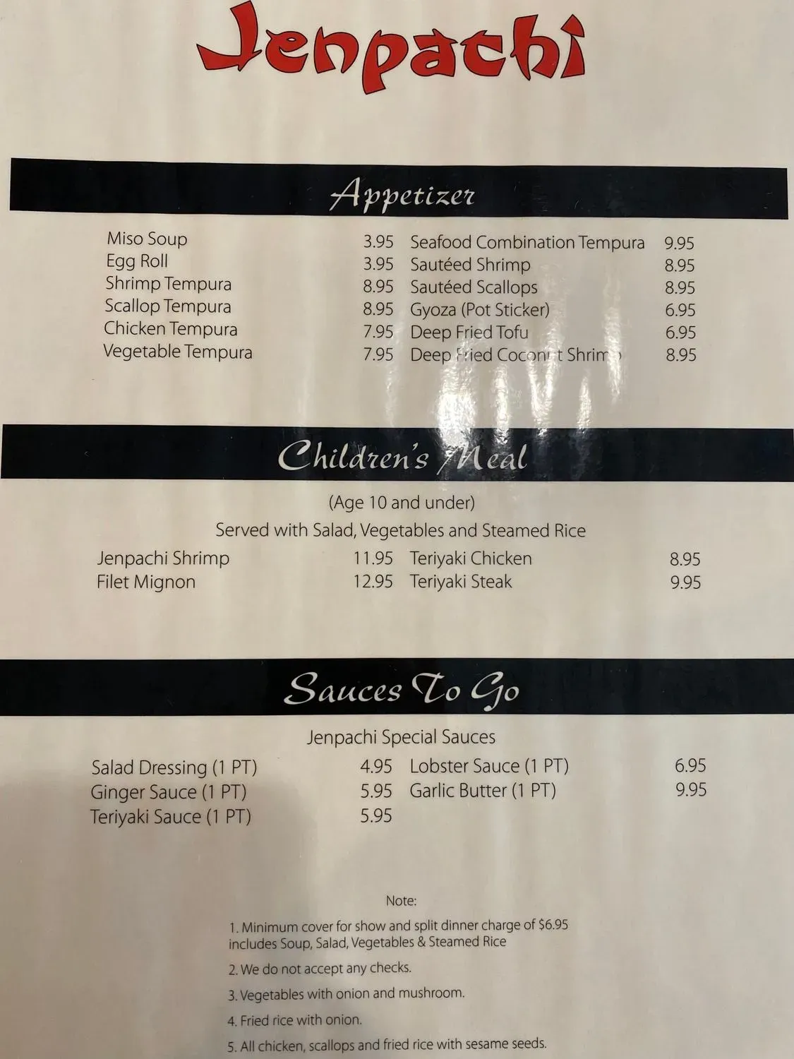 Menu 6