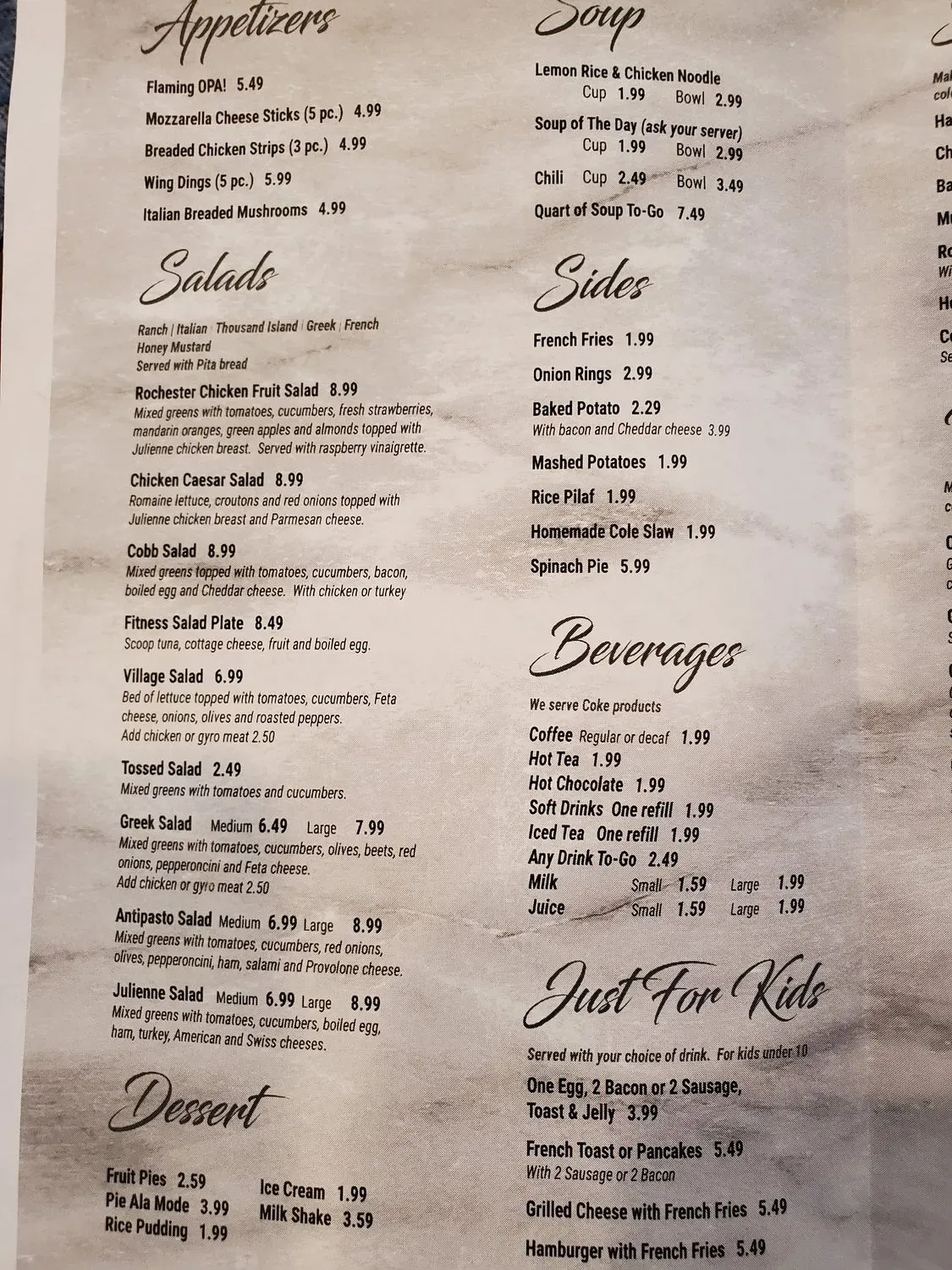 Menu 4