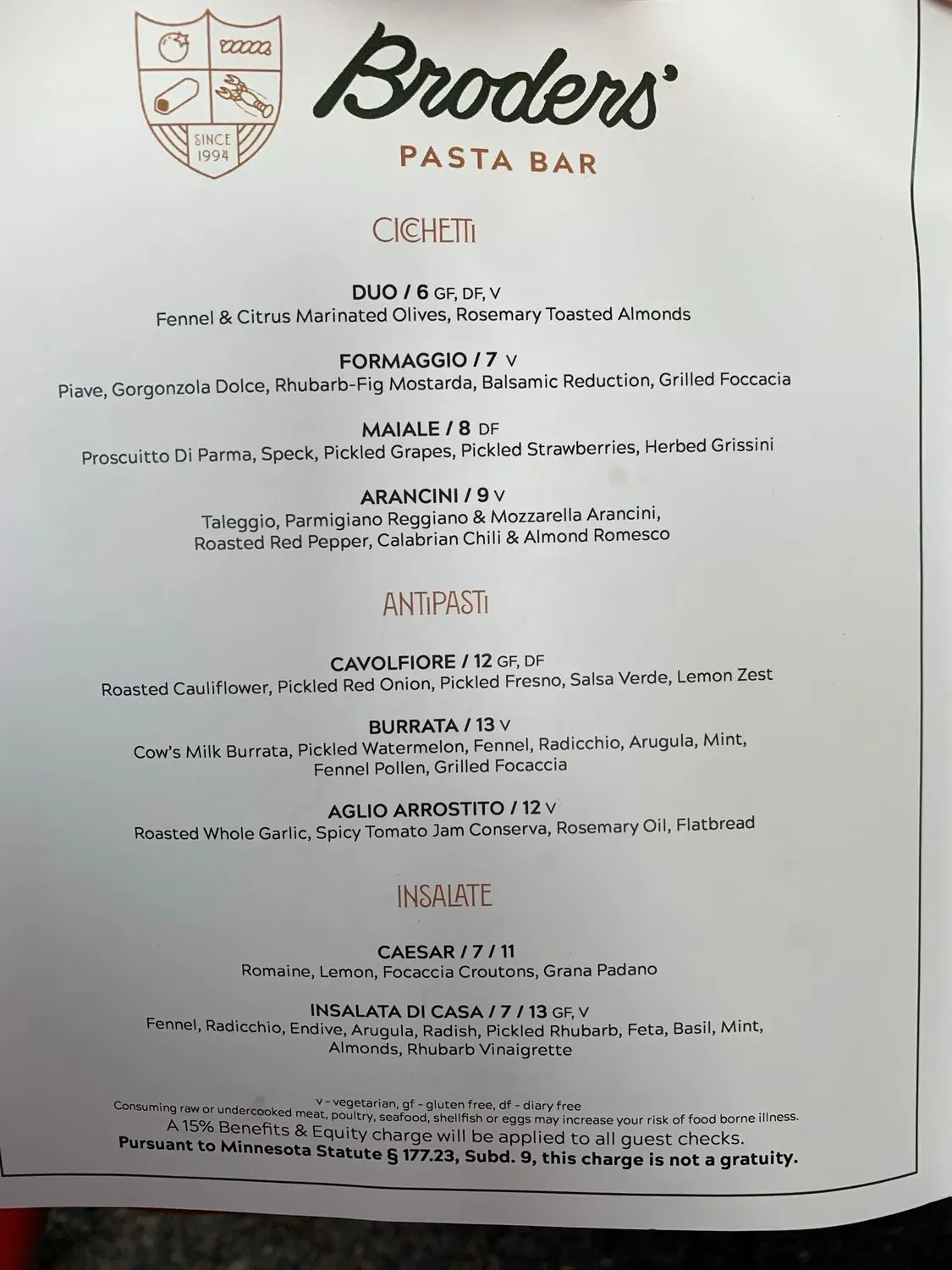 Menu 6