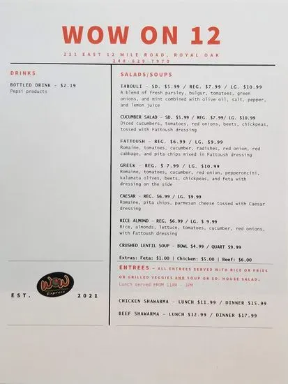 Menu 3