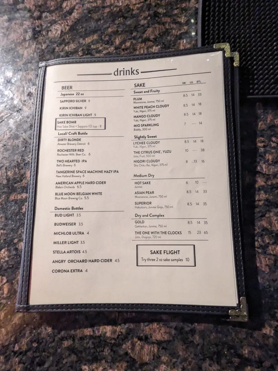 Menu 6