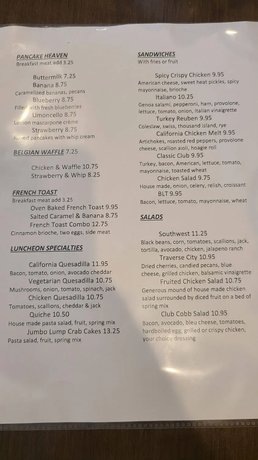 Menu 6