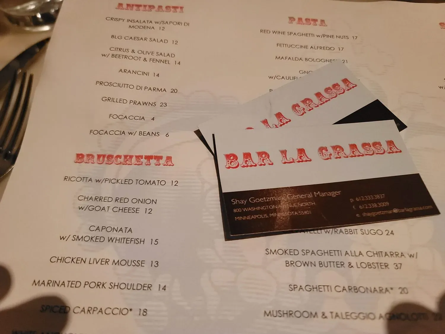 Menu 3