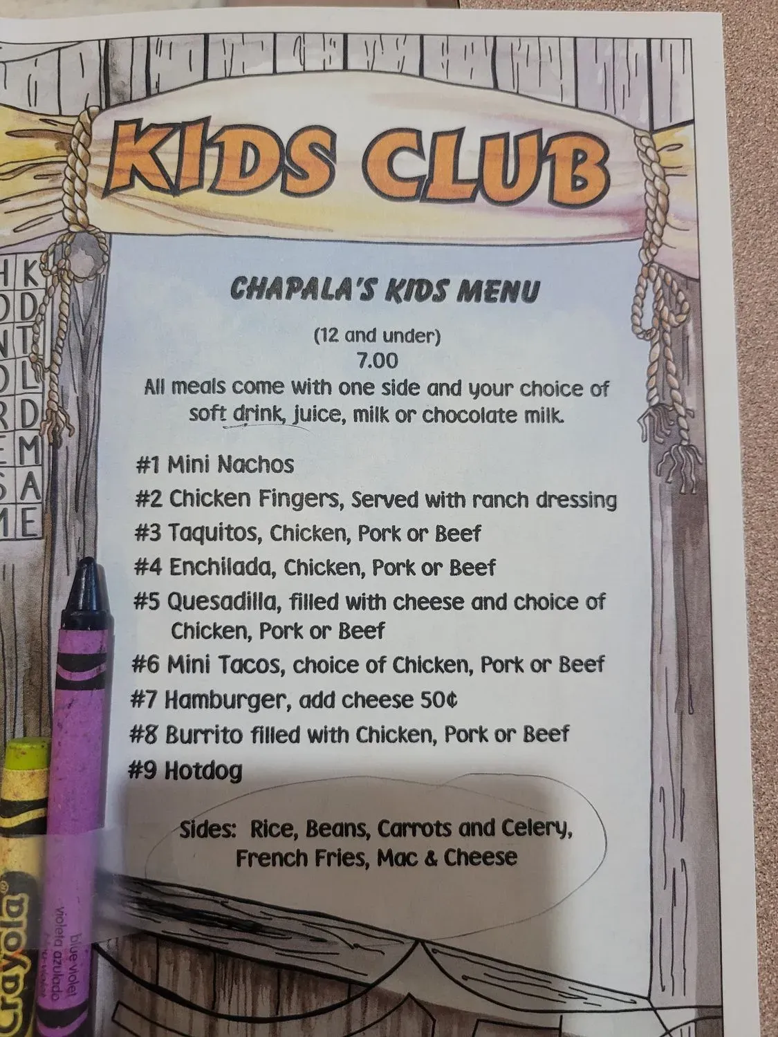 Menu 4