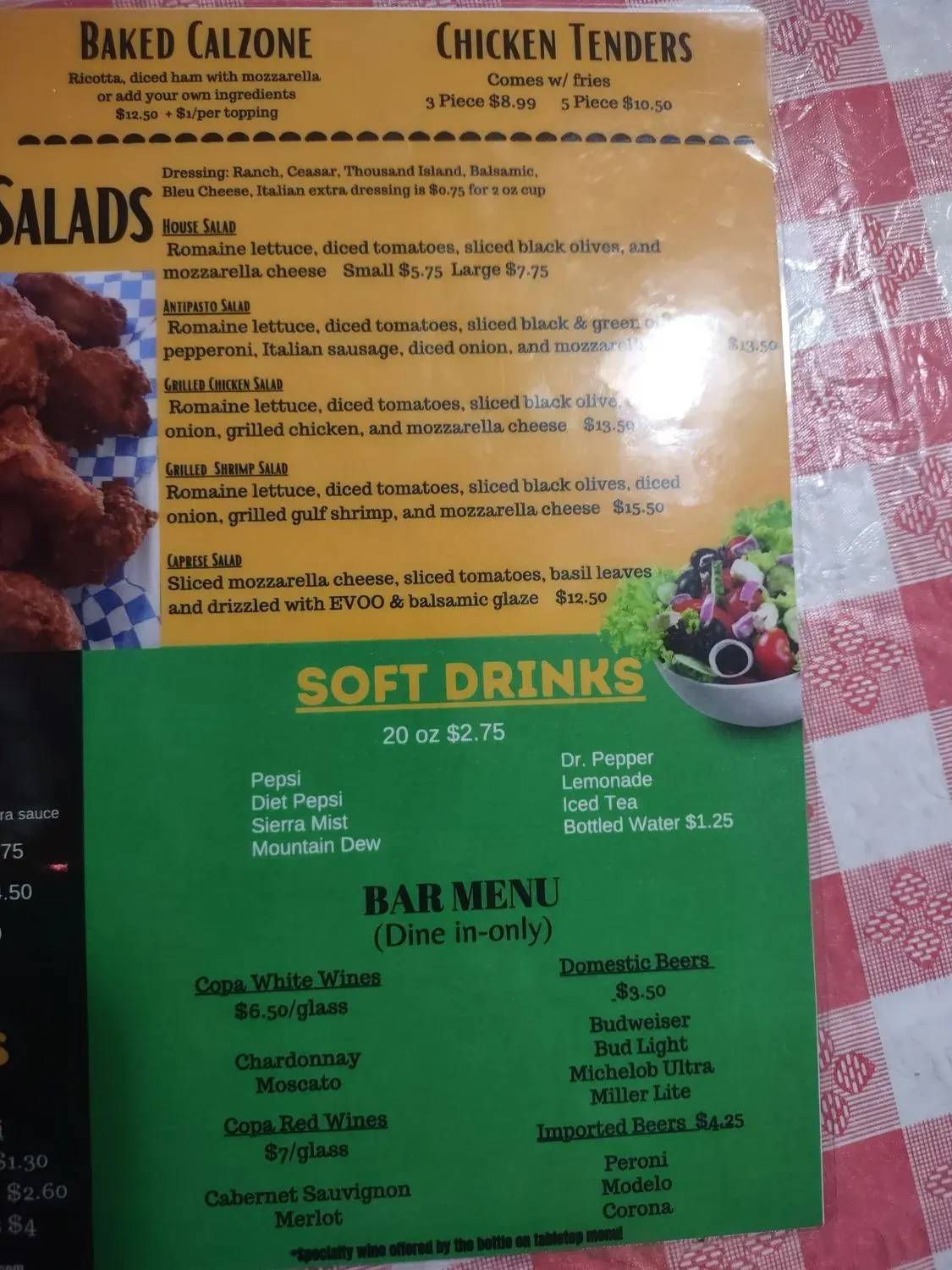 Menu 6