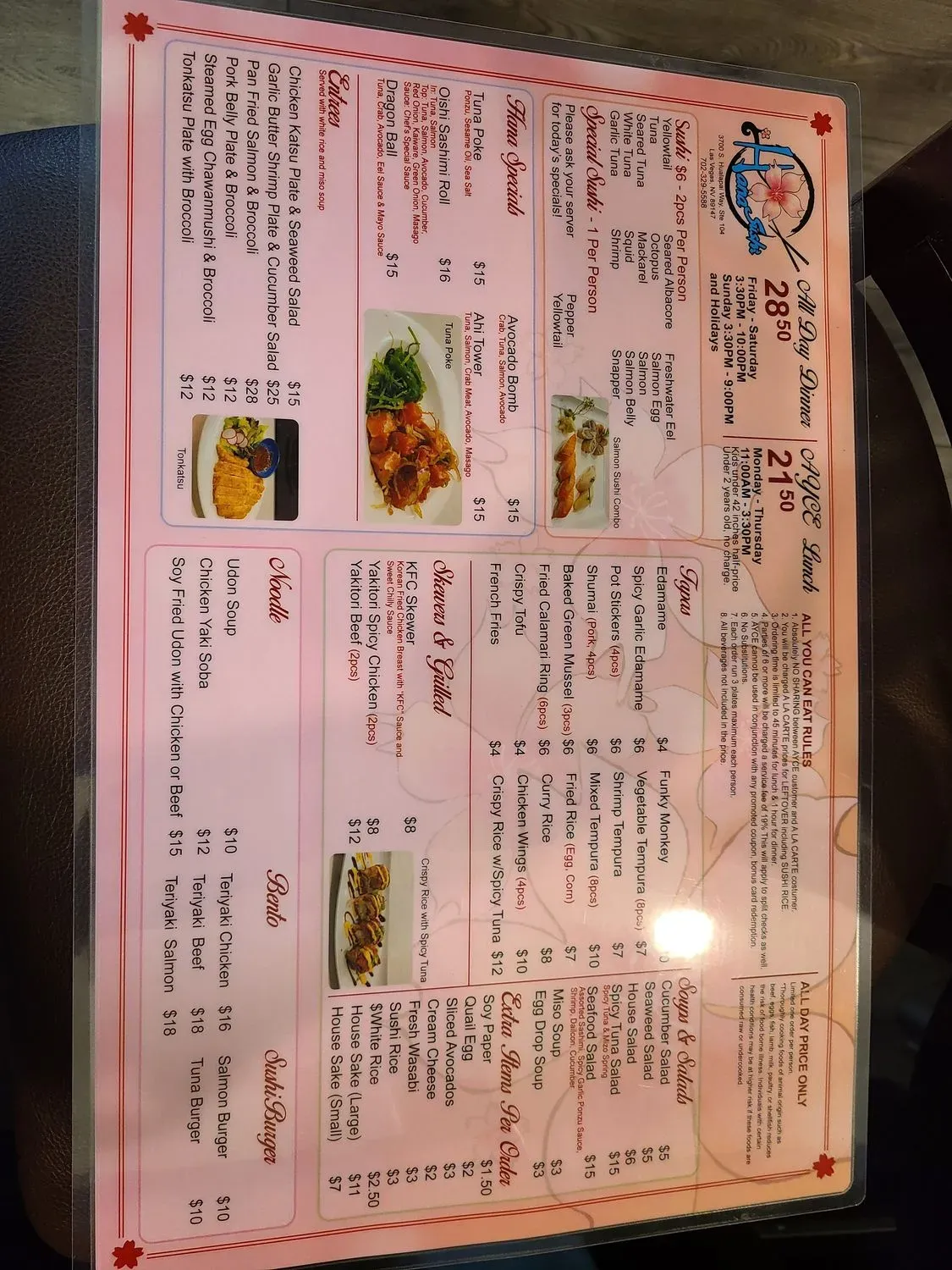 Menu 6