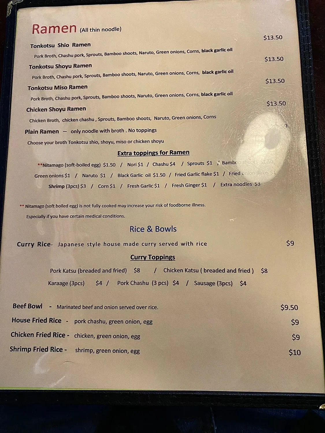 Menu 3