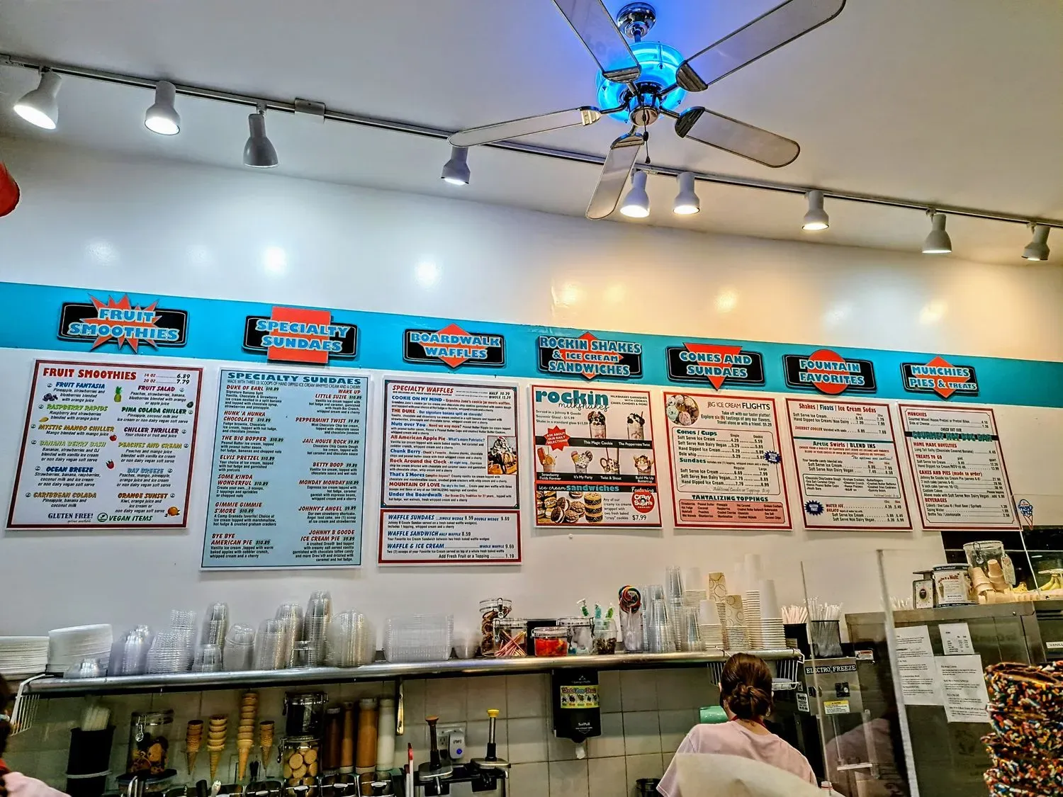 Johnny B Goode Ice Cream Parlor Menu - Updated October 2025